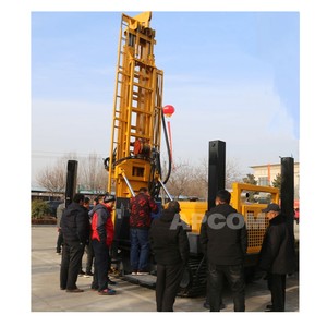 Plataforma de Perforación de Pozos de Agua Rotatoria de 300 m, Montada sobre Orugas, con Motor Diésel, Caja de Cambios y Kit de Perforación de Pozos con Circulación Inversa - Product Image 5