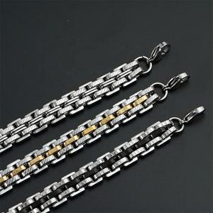 Pulseras de Acero Inoxidable para Hombre, Diseños 2024, Joyería Nueva con Baño de Titanio que Nunca se Desvanece - Product Image 6