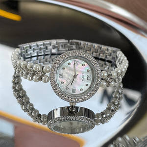 Reloj de Cuarzo de Lujo para <span class=keywords><strong>Mujer</strong></span>, 3ATM Resistente al Agua, Acero Inoxidable, Cristal Mineral, Esfera Ligera, Elegante y Moderno - Product Image 1