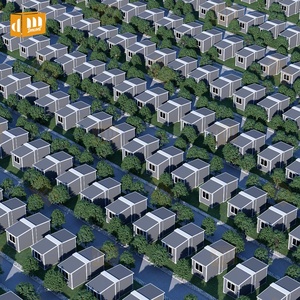 Guangzhou de luxe autre maison préfabriquée fournisseur de maison mobile 40Ft Casas maison de conteneur préfabriquée portative e - Product Image 6