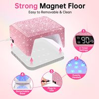 Séchoir à ongles intelligent ODM 78W UV LED avec capteur pour salon de manucure, lampe de polymérisation électrique pour manucure et séchage des ongles