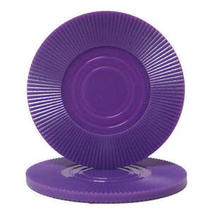 Jetons de poker en plastique de 2 grammes radiaux à emboîtement de haute qualité pour les jeux avec plateau inclus - Product Image 4