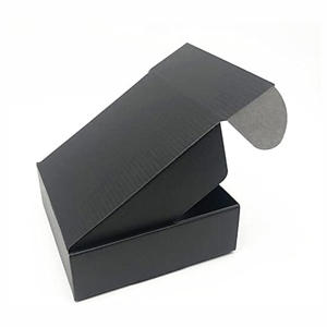 Green Customized logo folding corrugated cardboard <b>box</b> for mail transportation and clothing <b>gift</b> packaging - Product Image 3