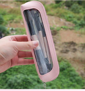 Set de Brochas de Maquillaje Portátiles de 8 Piezas, Doble Punta, para Sombras de <span class=keywords><strong>Ojos</strong></span>, Rubor, Delineador, Cejas, Contorno, Brochas para Difuminar, Brochas de Maquillaje de Viaje - Product Image 2