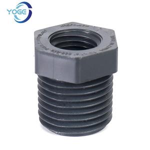 ASTM D2467 일정 80 PVC 커플 링 NPT 나사 사각형 모양의 고압 파이프 커넥터 - Product Image 6