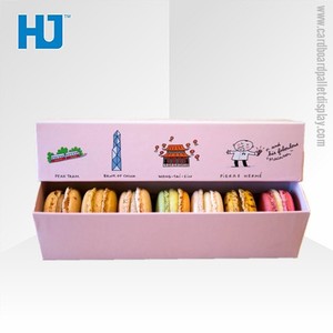 Macarons Giấy Món Quà Đóng Gói Hộp Cho 12 Macarons, Quà Tặng Hộp Macarons, Macarons Đóng Gói hộp - Product Image 5