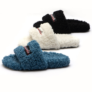Pantofole in Pelliccia Sintetica Multicolore per Donna, Personalizzabili con Logo, Stile Coreano, <span class=keywords><strong>Blu</strong></span>, per Interni - Product Image 5