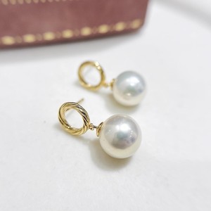 WENCHI 10938 Accessoires DIY en Argent S925 pour Perles, Supports Vides Simples et Tendance pour Perles Rondes de 9-11mm, Apprêts de Bijoux Taille 25mm - Product Image 3
