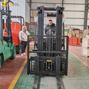 Precio de fábrica 2ton 2.5ton 3ton 3.5ton 4ton 5ton 7ton Altura de elevación de la carretilla elevadora 3m, 4m, 4,5 m,5m,6m Carretillas elevadoras diesel - Product Image 4
