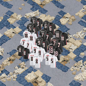 ขายส่งเสื้อฟุตบอลแอตแลนตา9 MICHAEL penix jr. 7 ROBINSON 6 younghoe Koo 5 Drake London SHORT-wicking embroidery - Product Image 3