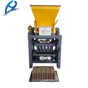 haopan4-40a mini clay brick making machine aac bricks making machine automatic