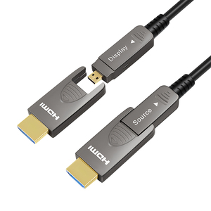 <span class=keywords><strong>HDMI</strong></span> Nam để <span class=keywords><strong>HDMI</strong></span> Nam 4K 60Hz hoạt động AOC <span class=keywords><strong>HDMI</strong></span> sợi cáp quang loại A để loại D - Product Image 3