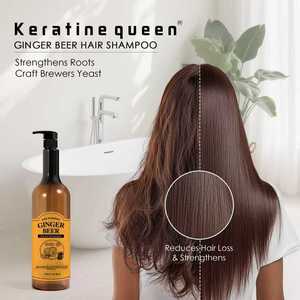 Set Shampoo e Balsamo Naturale allo Zenzero per la Crescita dei Capelli, Trattamento Anti-Caduta e Ricrescita dei Capelli, Prodotto da Produttore Cinese - Product Image 3