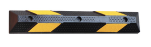 Bordures de stationnement en caoutchouc durables de 900mm avec blocs de longue durée pour une utilisation en lot - Product Image 2