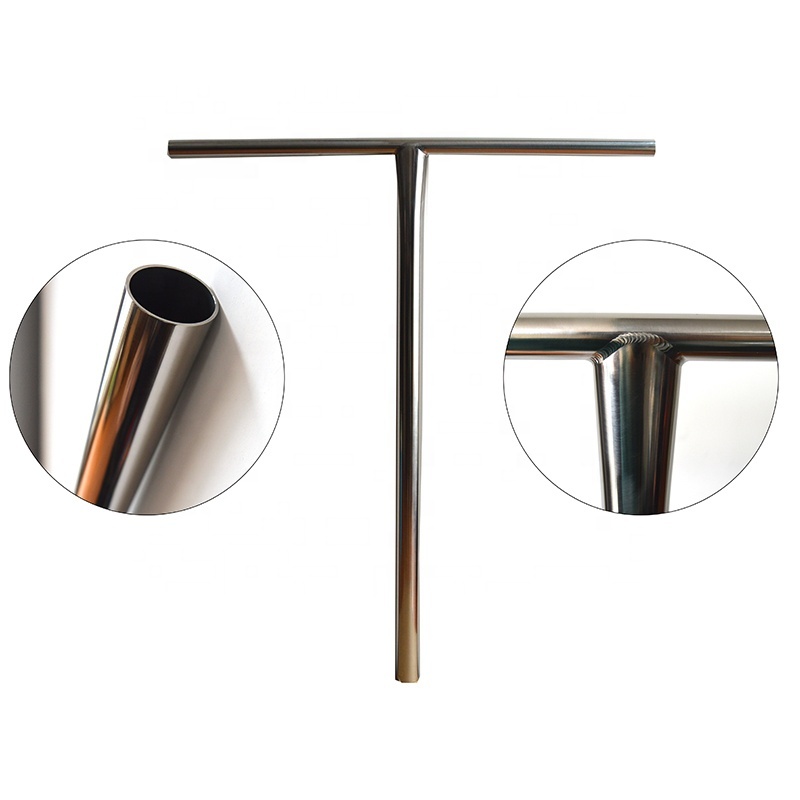 Ultralight T shape Gr9 scooter handle bar adult titanium stunt pro rider titanium scooter bars