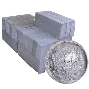 Pâte d'aluminium à prix d'usine AAC pâte d'aluminium à béton gris argenté pour AAC