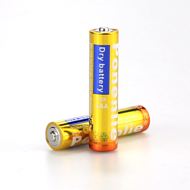 Factory Price LR03 AAA 1.5V Alkaline Battery High Capacity Long Shelf Life for Toys Remote Control Flashlight