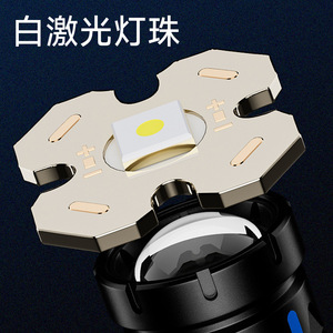 Lampe frontale Qibao haute intensité ultra-lumineuse rechargeable type C, portée 500 m pour la randonnée et la pêche en extérieur - Product Image 3