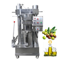Presse à huile hydraulique entièrement automatique de haute qualité 12 kg/h pour l'extraction d'huile d'avocat, utilisée dans les usines de traitement de l'huile