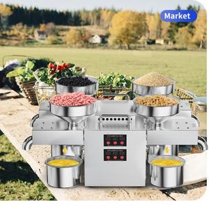 เครื่องสกัดน้ำมันเย็นแบบอัตโนมัติ4หัวสำหรับเมล็ด - Product Image 5