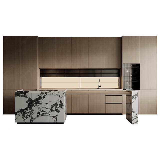 Italian Luxury Design Model Kitchen Furniture
