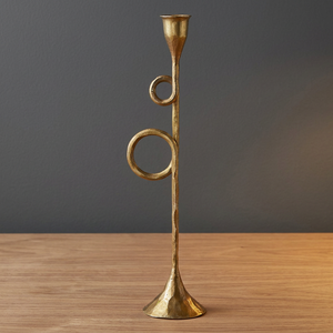 Candelabro Decorativo de Hierro Dorado Pulido de Lujo, Accesorio de Decoración Hecho a Mano para Mesa, Ideal para Eventos en el Hogar y Estilismo de Interiores - Product Image 4