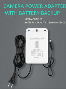 UPS-fuente de alimentación de 12V de CC, batería de iones de litio recargable, batería de iones de litio de 4500MAH, respaldo para cámara de seguridad <span class=keywords><strong>IP</strong></span> WiFi CCTV - Product Image 2