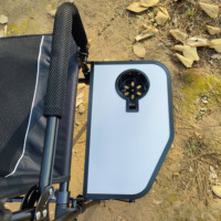 Chaise pliante en aluminium camouflage moderne Table d'appoint pour l'extérieur mobilier d'atelier de camping chaise de réalisateur pliable en métal
