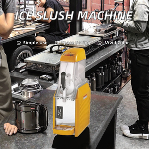 Macchina per Ghiaccio e Granita <span class=keywords><strong>ITO</strong></span> a Vasca Singola, Leggera, Lunga Durata, 220V/110V 300W, Garanzia 1 Anno, 350x620x840mm - Product Image 2
