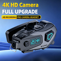 Casque K10 2026 avec enregistrement DVR, radio FM, assistant vocal, suppression du bruit, étanche, longue autonomie de batterie
