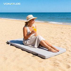 4D Air Fiber POE Outdoor Furniture Pool and Beach Sun <strong>Lounger</strong> <strong>Cushion</strong> for Courtyard Park Hotel Living Room Bedroom Villa - Product Image 1