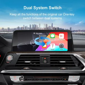 <span class=keywords><strong>CarPlay</strong></span> et Android Auto sans fil avec navigation en miroir pour <span class=keywords><strong>BMW</strong></span> Mini Série F (F56/F25/F26/F15/F85/1234567/F20-F31/F80) - Product Image 4