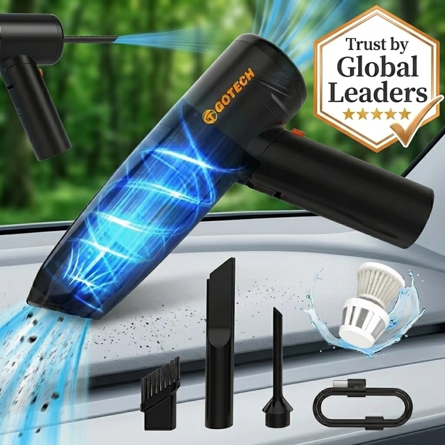 Custom Logo Portable Car Vacuum Cleaner, Cordless Handheld Mini Rechargeable Strong Suction for Wholesale OEM