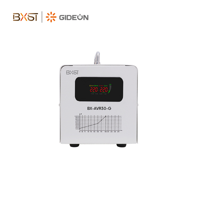 2000VA Digital Display Voltage Stabilizer Home Use 220V 80% Efficiency German Plug Overvoltage Protection for Home
