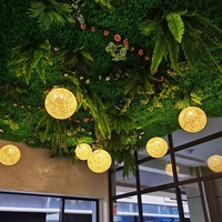 Pas cher Artificielle Lierre Fougère Verdure Feuille Plantes Fleurs Vigne Feuillage Suspendus pour Fête Jardin Maison Mur Plafond Déco