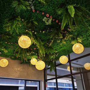 Pas cher Artificielle <span class=keywords><strong>Lierre</strong></span> Fougère Verdure Feuille Plantes Fleurs Vigne Feuillage Suspendus pour Fête Jardin Maison Mur Plafond Déco - Product Image 6