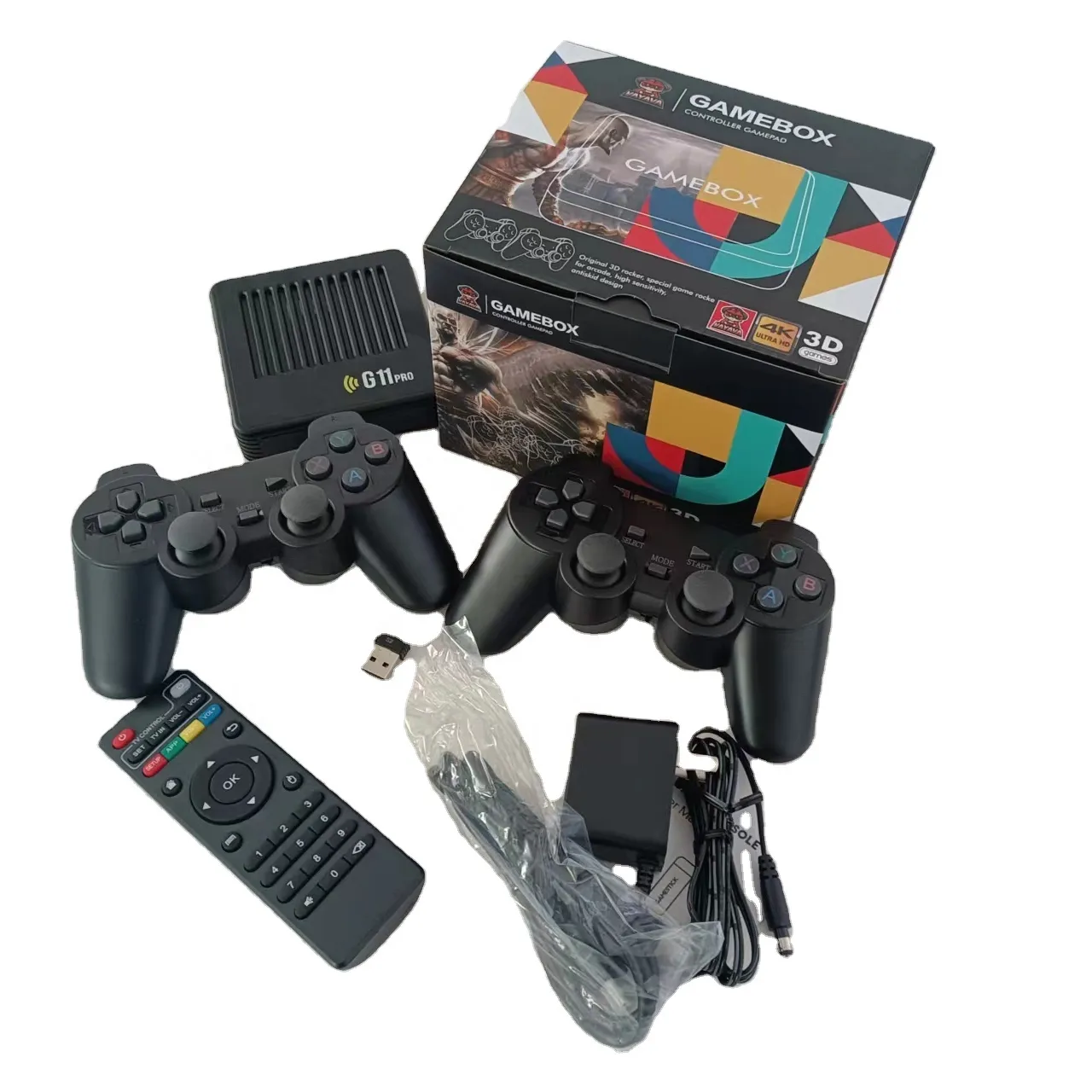 G11Pro 64G 30000+ Games Dual System 4k Hd Wireless Super Game Box Retro Arcade Video Game Consoles
