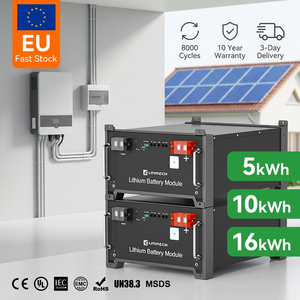EN STOCK EN LA UE: Batería Solar de Litio LiFePO4 de 48V 100Ah 5kWh 10kWh 20kWh 30kWh 314AH <span class=keywords><strong>5KW</strong></span>, Sistema de Almacenamiento de Energía Doméstico Montado en Rack de 16KWH - Product Image 1