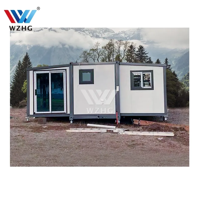 Thiết kế mới chuyên nghiệp giá rẻ 2 tầng vận chuyển container nhà sang trọng prefab nhà xây dựng cho biệt thự/khách sạn/nhà hàng