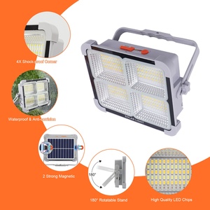 Projecteur Solaire LED d'Extérieur à Économie d'Énergie 5 Modes Stock Entrepôt Allemagne Lumière d'Urgence pour Randonnée Camping Pêche Jardin - Product Image 4