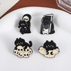 Personalizzato Gothic Spilla per Halloween simpatico ciondolo scheletro giocoso gioielli <span class=keywords><strong>di</strong></span> moda scura con angelo croce temi per il nuovo anno - Product Image 4