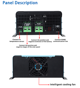 Régulateur de charge solaire MPPT LCD Nikong 230V 120A à adaptation automatique - Product Image 3