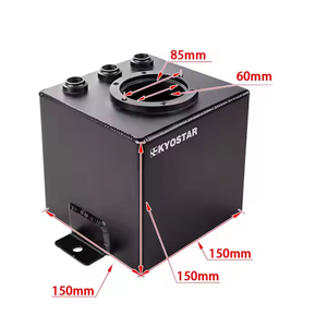 燃料サージポットタンク2Lアルミニウムレーシングカー044外部燃料ポンプ付きAN6旋回 - Product Image 4