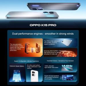 Vendita all'Ingrosso <span class=keywords><strong>OPPO</strong></span> K15 Pro Originale 12GB+512GB 6.59 Pollici ColorOS <span class=keywords><strong>16</strong></span>.0 Android <span class=keywords><strong>16</strong></span> Dimensity 8500 Telefoni Cellulari <span class=keywords><strong>OPPO</strong></span> K15 Pro - Product Image 5