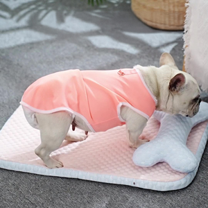 Thoáng khí vật nuôi làm mát Mat với gối, mềm mại mùa hè ngủ pad cho chó và mèo, có thể giặt Trọng lượng nhẹ trong nhà giường vật nuôi - Product Image 3