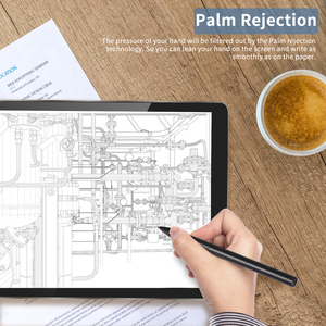 ที่แม่นยําสไตลัสดินสอปากกาพื้นผิว 1024 ความไวความดันแท็บเล็ตหน้าจอสัมผัสสําหรับ Microsoft Surface Pro 5 6 สําหรับ <span class=keywords><strong>Asus</strong></span> ปากกา - Product Image 5
