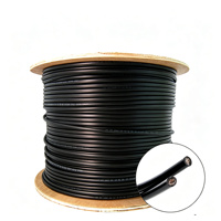 Câble électrique en cuivre résistant aux intempéries et ignifuge en PVC pour utilisation en extérieur