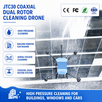 Nouveau drone de nettoyage haute pression coaxial JTC30 pour vitres, prêt à l'emploi, équipement robuste pour murs extérieurs et gratte-ciel