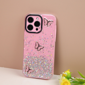 Cover per Cellulare 3 in 1 con Diamanti per iPhone 15 14 13 12, Custodie Protettive per Telefoni - Product Image 6