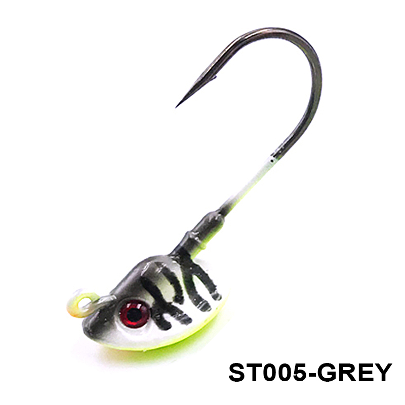 Décoy SV-30 – Têtes De Plomb Jig Head – Taille 4 (3/32 Oz) – Lot De 5 – Noir